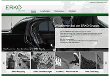 Tablet Screenshot of erko-gruppe.de